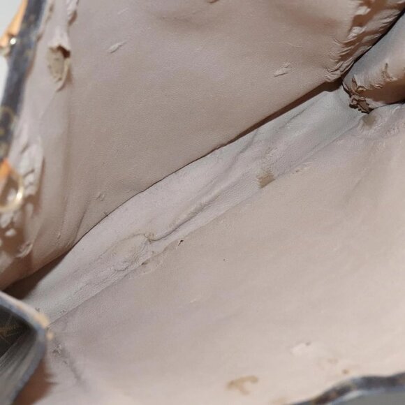 LOUIS VUITTON Monogram Sac Plat Hand Bag M51140 LV Auth 132837 - Picture 11 of 16